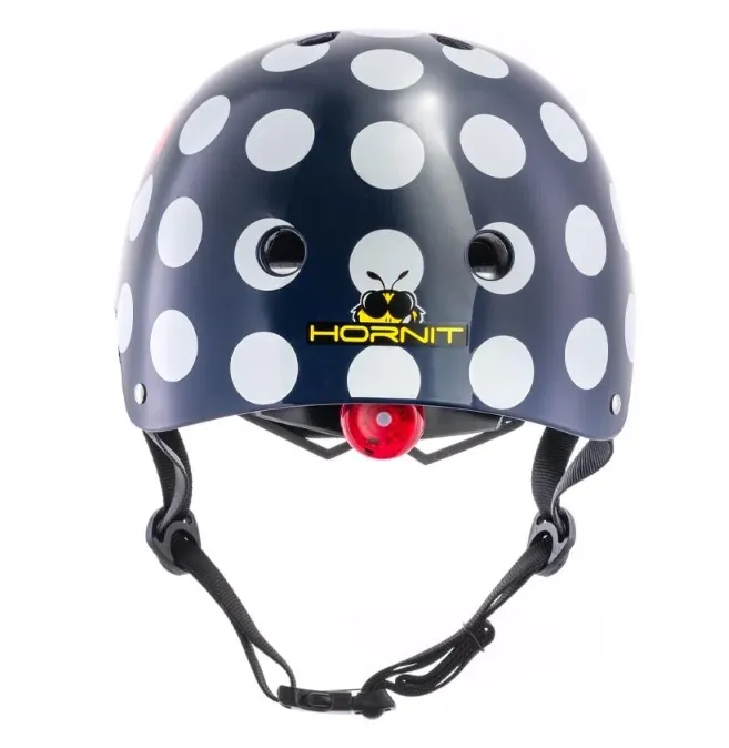 Hornit Polka Dot Cykelhjälm Barn Hornit Polka Dot Cykelhjälm Barn