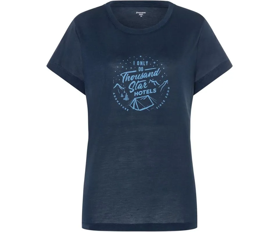 Houdini Tree Message Tee Women Houdini Tree Message Tee Women