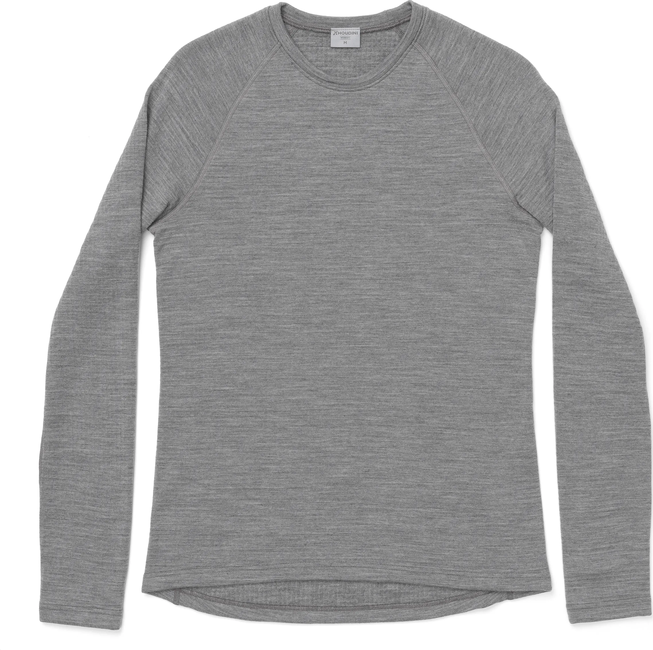 Houdini Women's Desoli Thermal Crew, College Grey Houdini Women's Desoli Thermal Crew, College Grey