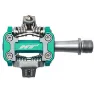 HT M1 Leopard M Cykelpedaler, Cyan green, One Size