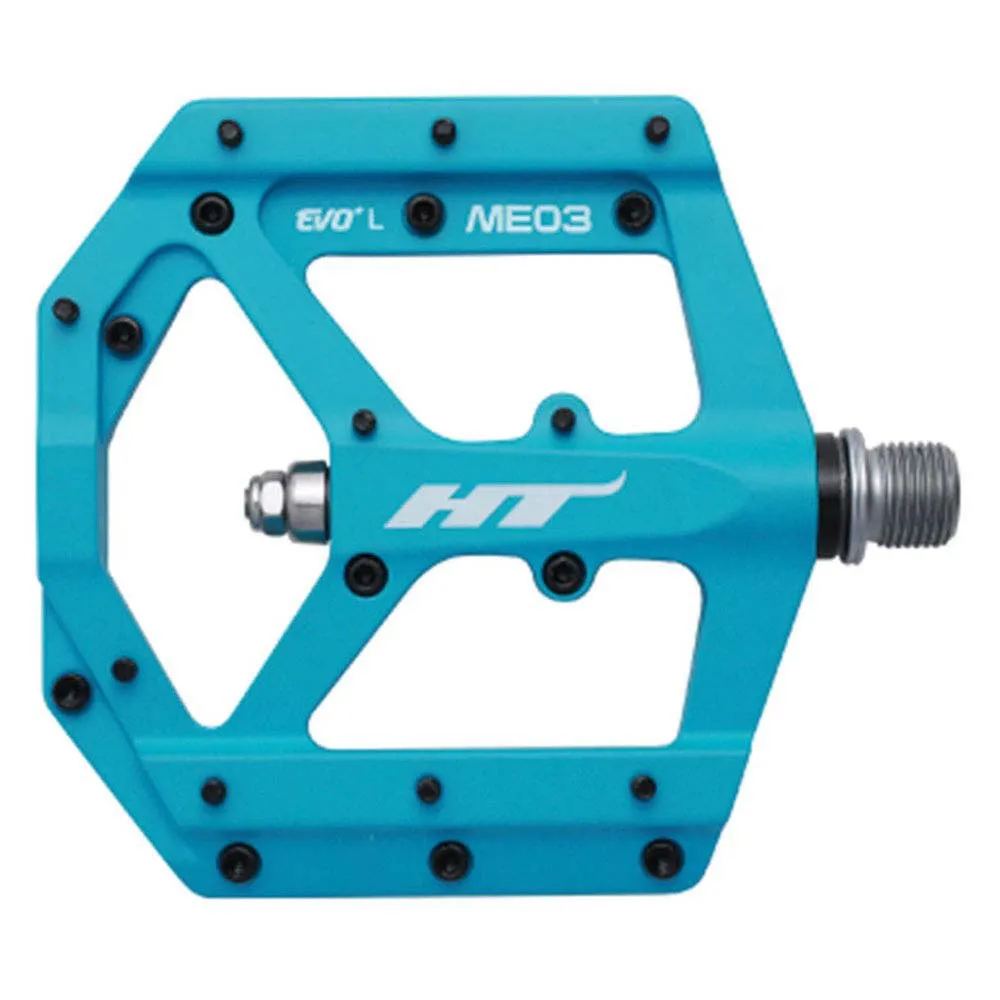 HT Me03 Downhill Cykelpedaler, Matte blue, One Size HT Me03 Downhill Cykelpedaler, Matte blue, One Size
