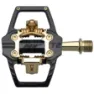 HT T2-sx Limited Edition Cykelpedaler, Stealth black / gold, One Size