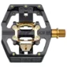 HT X3 Titanium Limited Edition Cykelpedaler, Stealth black / gold, One Size