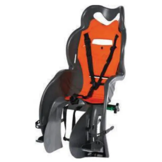 Htp Design Sanbas P Barnstol På Baksidan Av Cykeln, Grey / orange, Max 22kg Htp Design Sanbas P Barnstol På Baksidan Av Cykeln, Grey / orange, Max 22kg