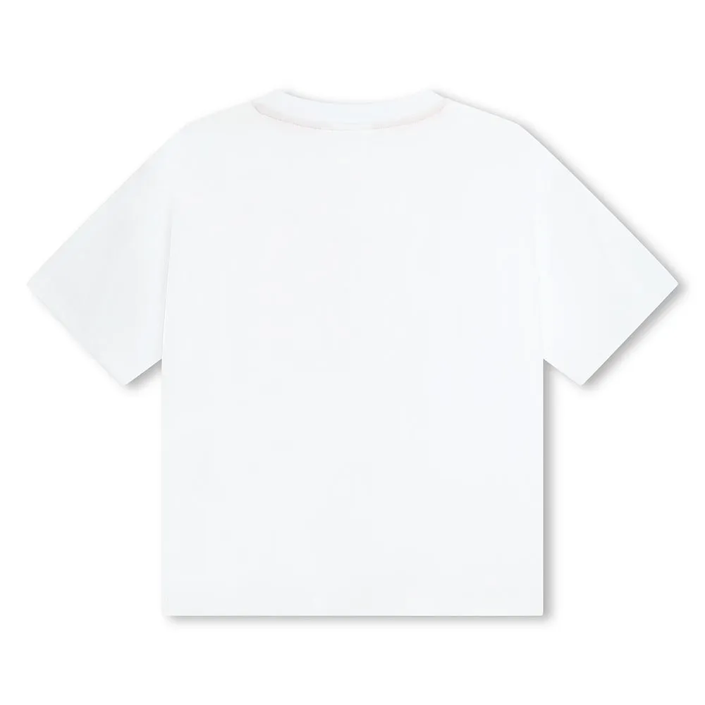 Hugo G00008 T-shirt Med Korta ärmar Refurbished, White, 6Y