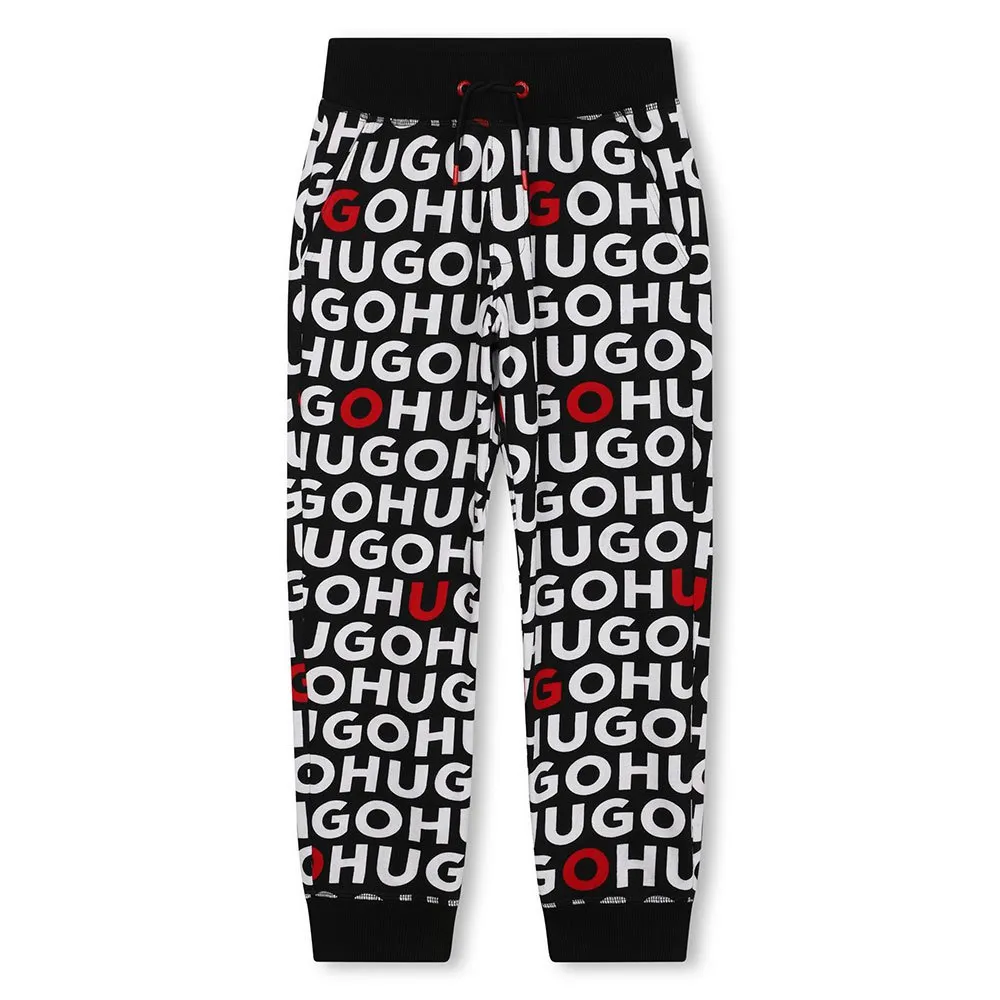 Hugo G00043 Mjukisbyxor, Black, 14Y