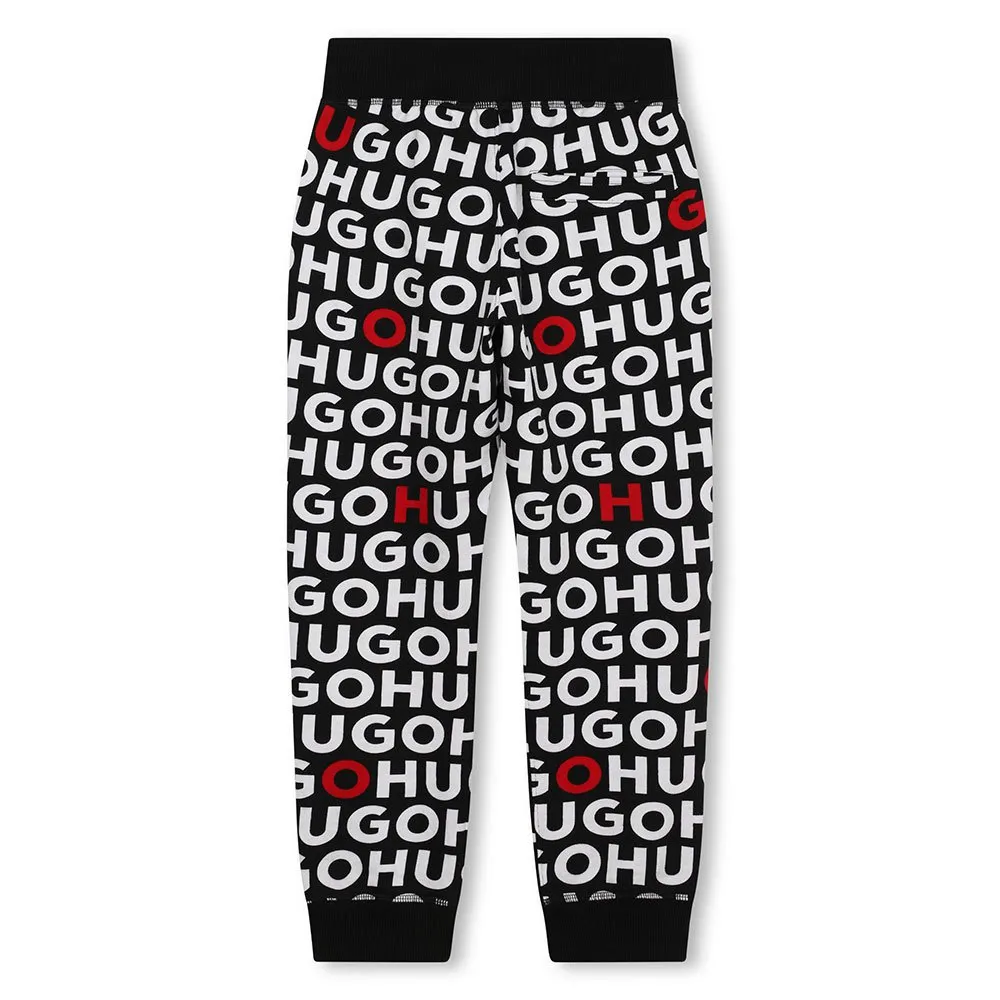Hugo G00043 Mjukisbyxor, Black, 14Y