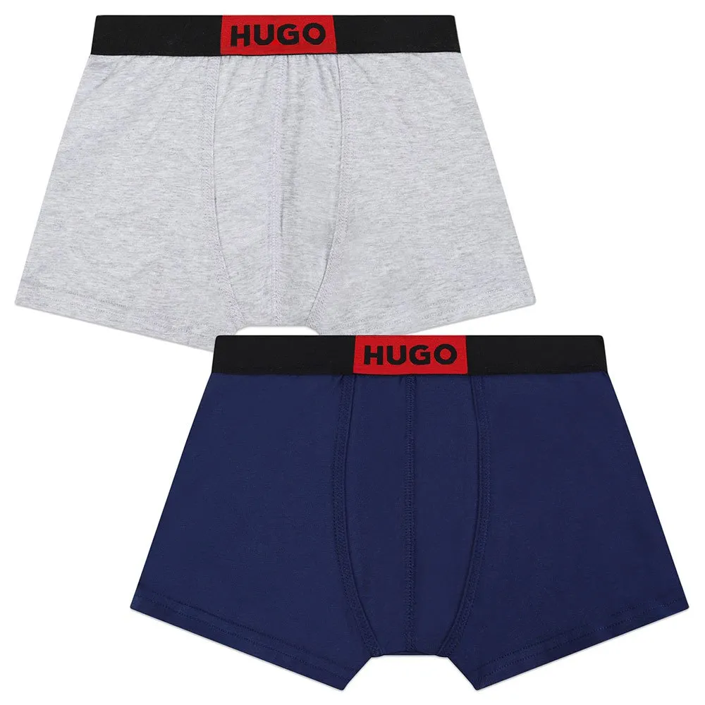 Hugo G00125 Badbyxor Boxer, Blue, 14Y
