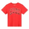 Hugo G00142 T-shirt Med Korta ärmar, Red, 12Y