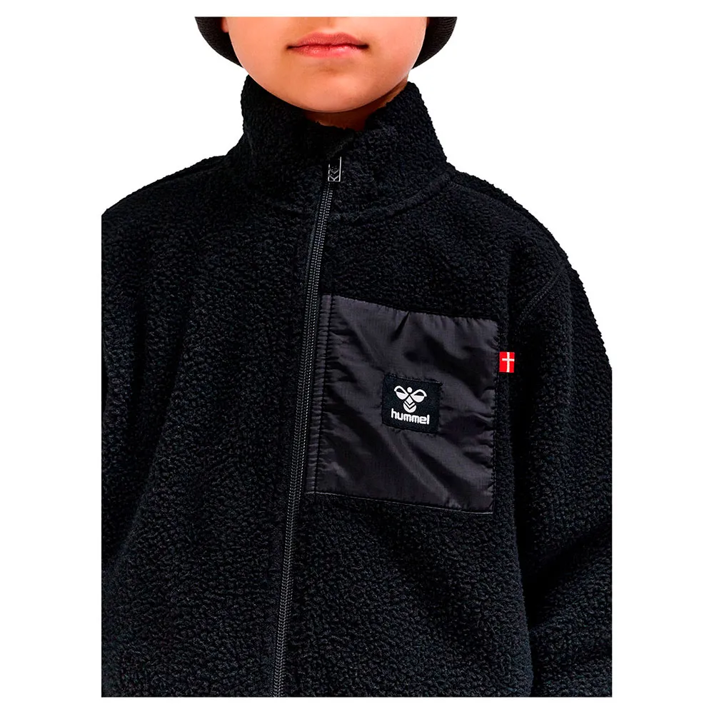Hummel Atlas Fleecejacka Med Dragkedja, Black, 80cm Hummel Atlas Fleecejacka Med Dragkedja, Black, 80cm