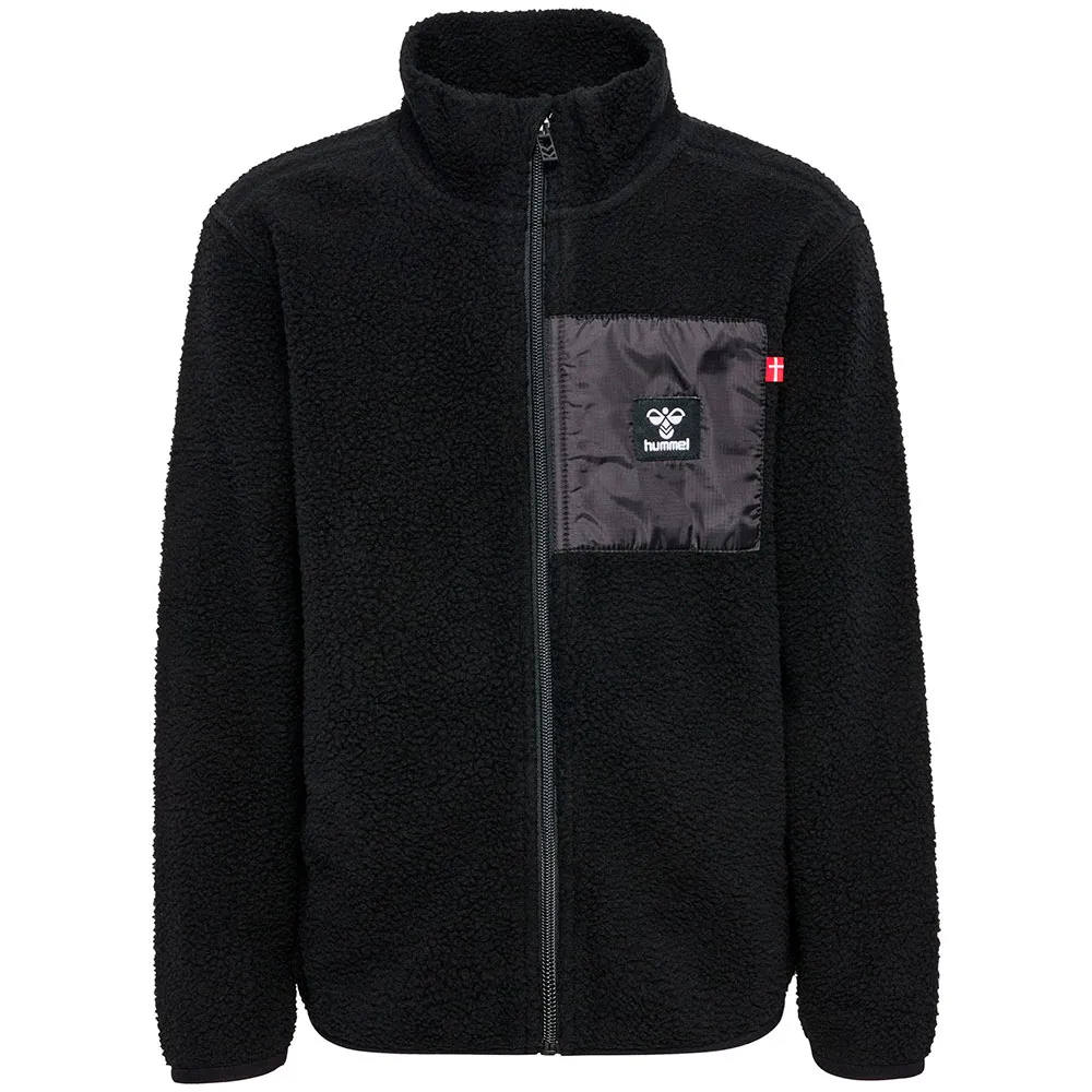 Hummel Atlas Fleecejacka Med Dragkedja, Black, 80cm Hummel Atlas Fleecejacka Med Dragkedja, Black, 80cm