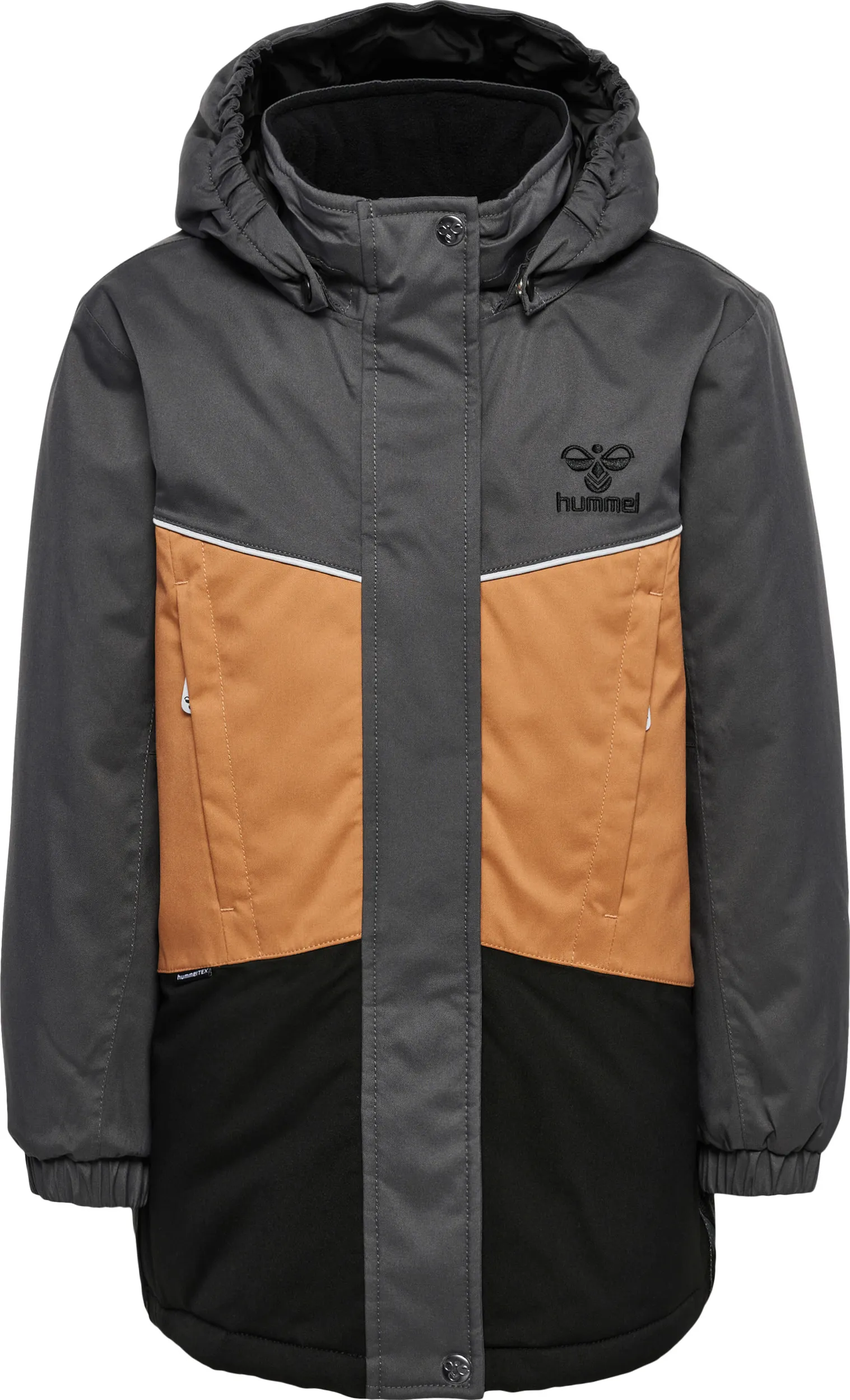 Hummel Kids' hmlCONRAD TEX Jacket, Asphalt, 110