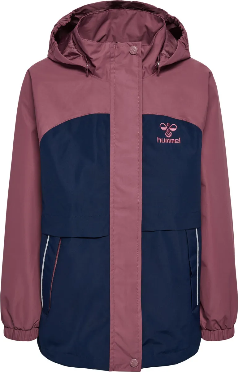 Hummel Kids' hmlMONSUN TEX Shell Jacket, Rose Brown, 116