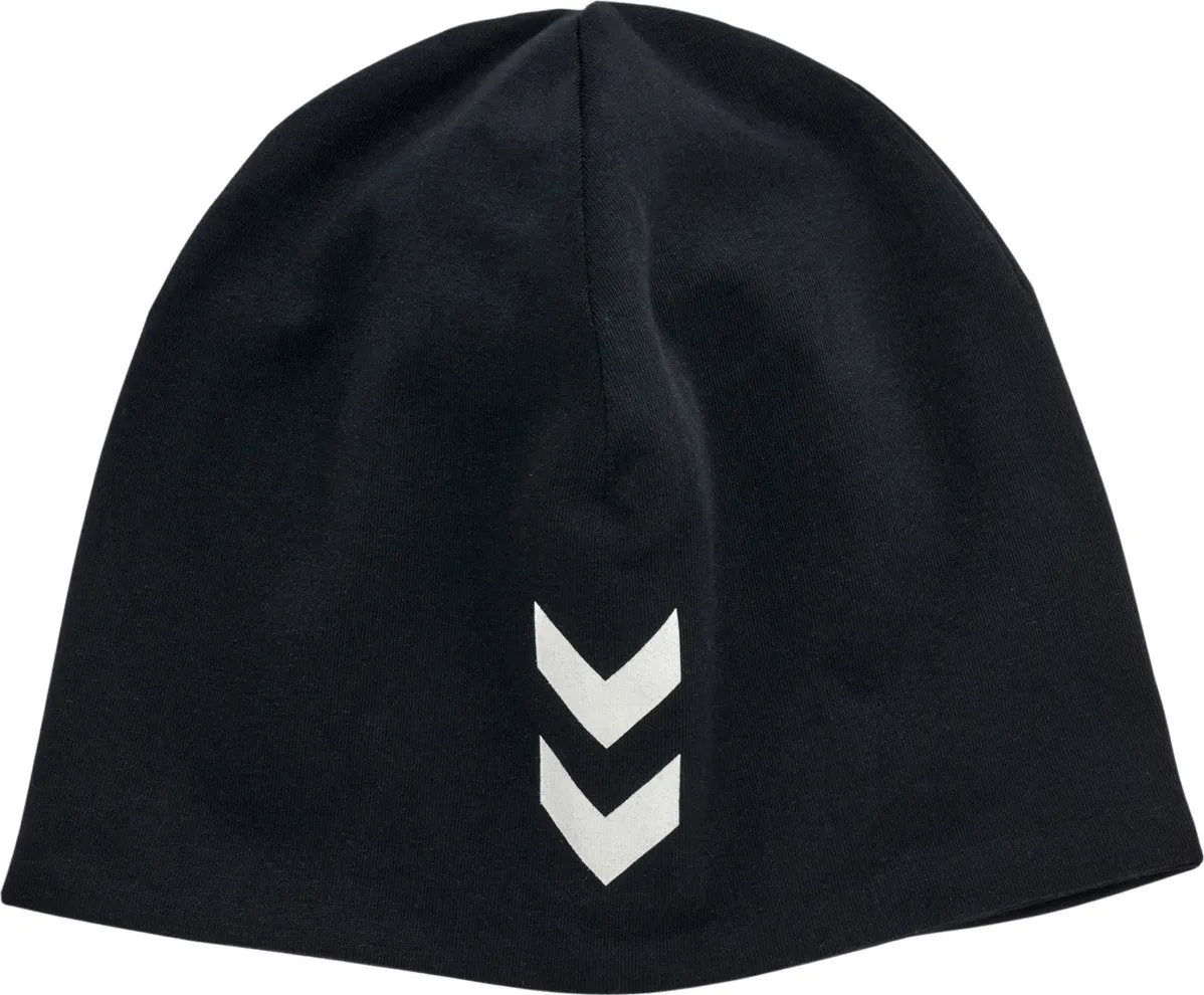 Hummel Kids' hmlPERRRY Beanie, Black, 50-52cm Hummel Kids' hmlPERRRY Beanie, Black, 50-52cm