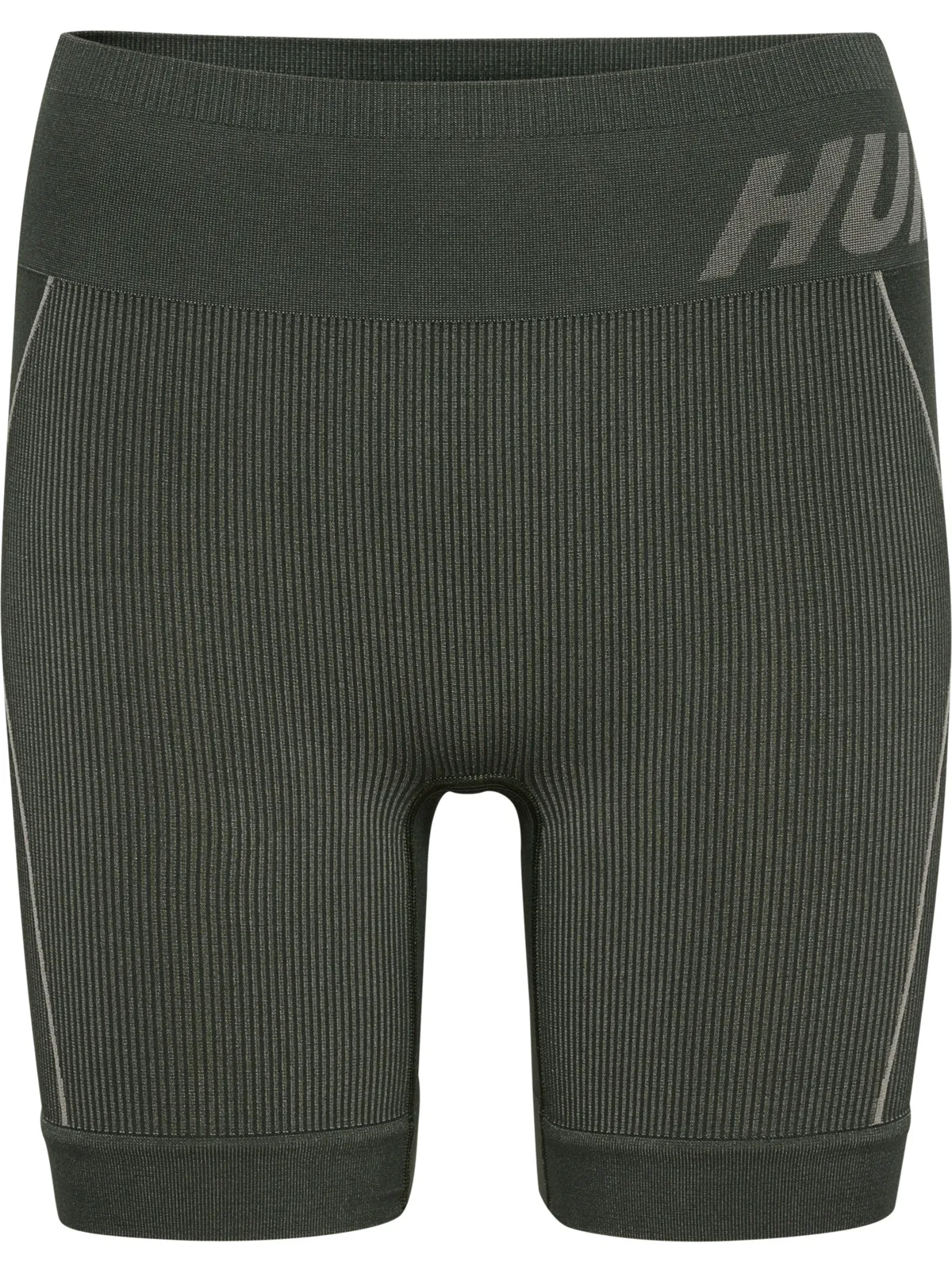 Hummel Women's hmlTE Christel Seamless Shorts, Climbing Ivy/Seagrass Melange Hummel Women's hmlTE Christel Seamless Shorts, Climbing Ivy/Seagrass Melange