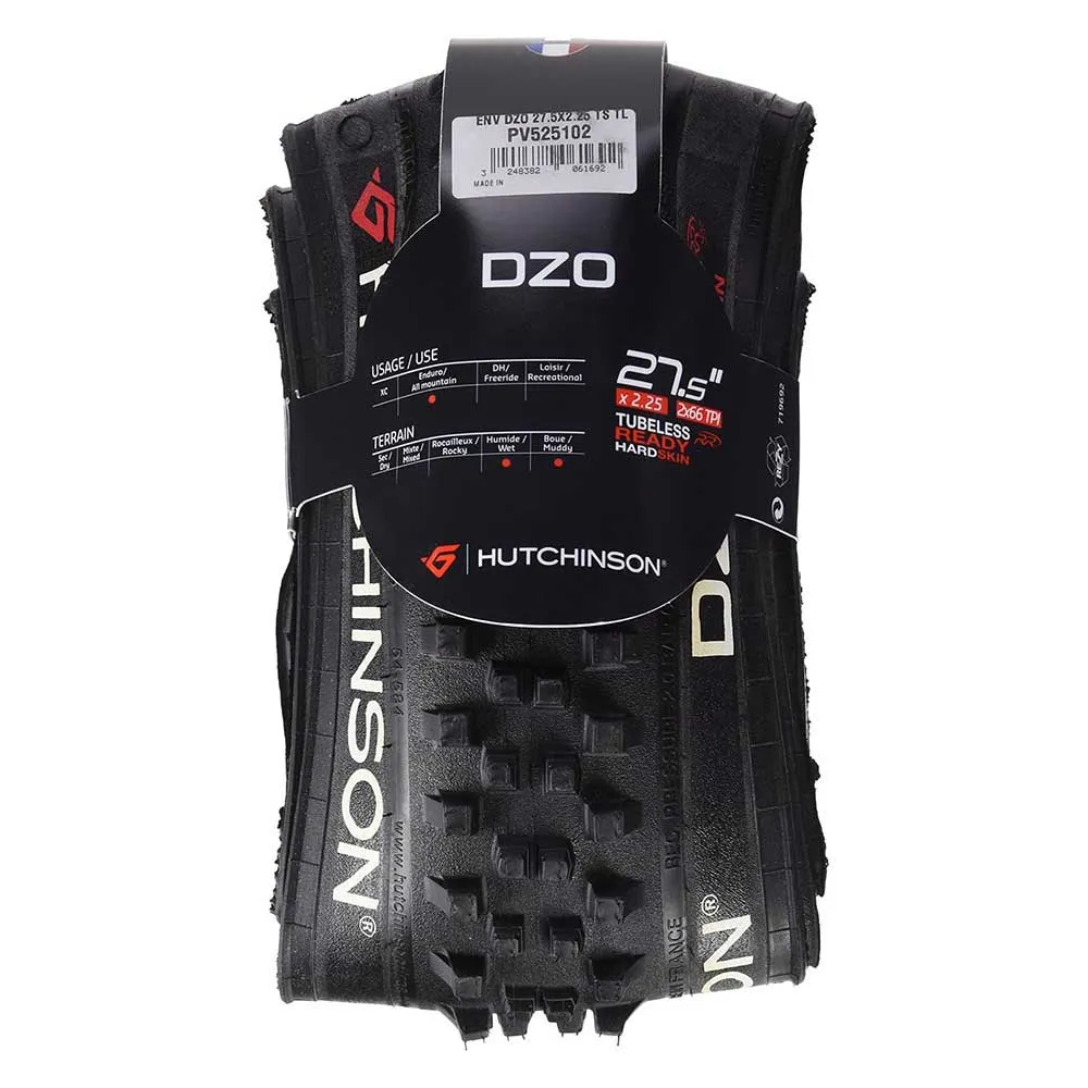 Hutchinson Dzo Tubeless 27.5´´ X 2.25 Mtb-däck, Black, 27.5" x 2.25