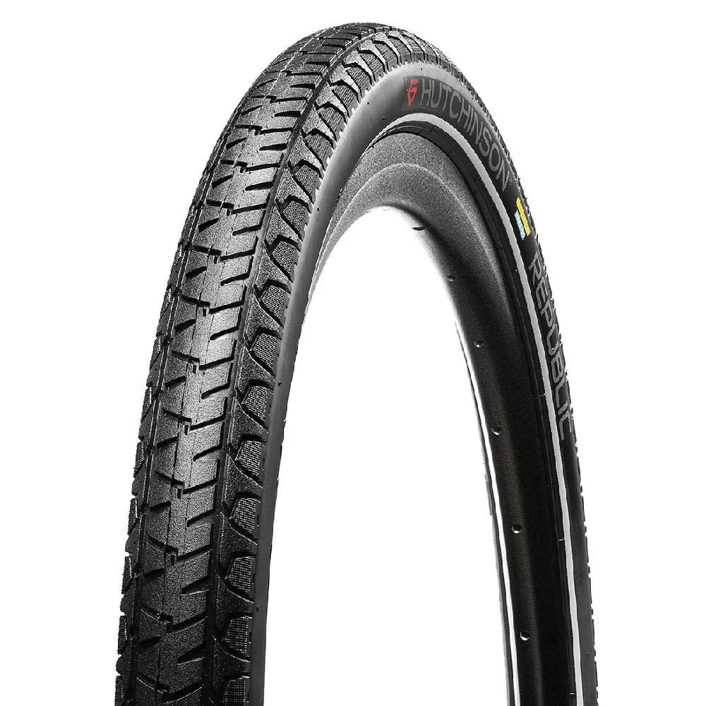 Hutchinson Republic Infinity Ebike50 26´´ X 1.75 Styvt Urbandäck, Black, 26" x 1.75