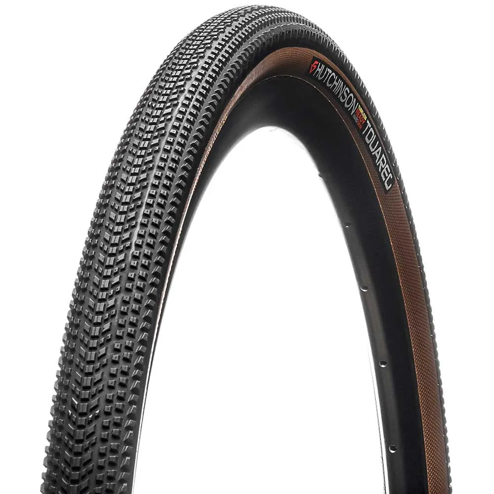 Hutchinson Touareg Reinforced Tubeless 700c X 40 Graveldäck, Black / Brown, 700C x 40 Hutchinson Touareg Reinforced Tubeless 700c X 40 Graveldäck, Black / Brown, 700C x 40