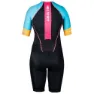 HUUB Her Spirit Kortärmad Triathlondräkt female, Black / multi