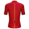 HUUB Jason Kenny Korta ärmar Cykeltröja, Cherry red, XXL
