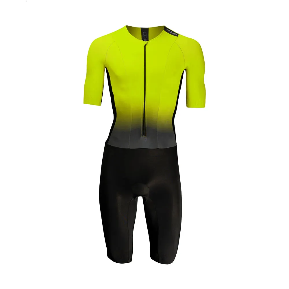 HUUB Kortärmad Triathlondräkt Refurbished male, Fluo yellow