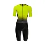 HUUB Kortärmad Triathlondräkt Refurbished male, Fluo yellow