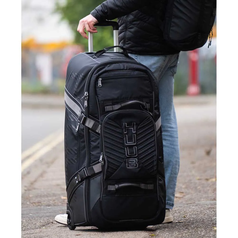 HUUB Travel Väska Med Hjul unisex, Black, One Size