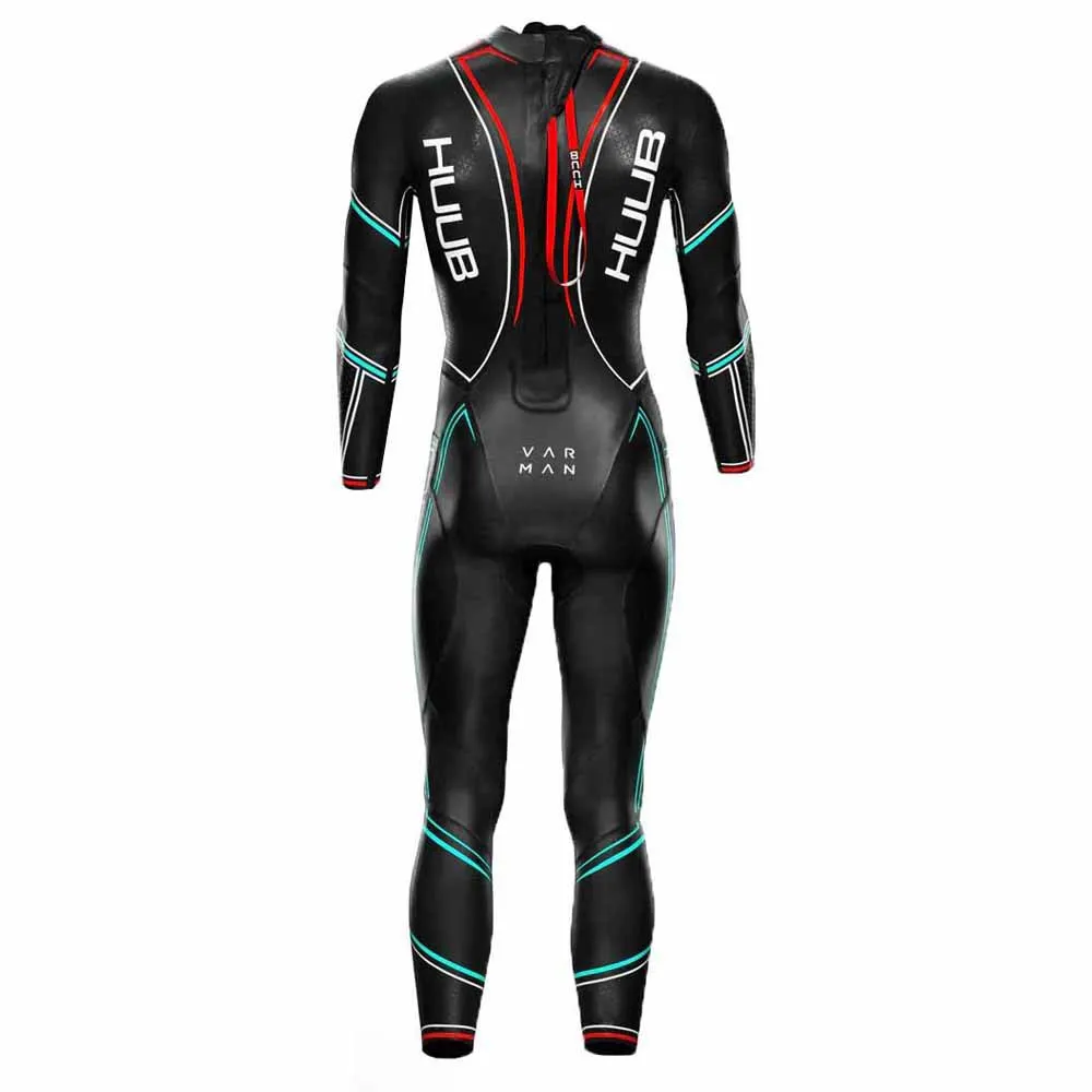 HUUB Varman Glacier Våtdräkt I Neopren unisex, Glacier blue & red, SS