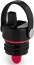 Hydro Flask Standard Mouth Flex Straw Cap, Black, One Size