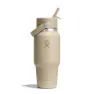 Hydro Flask Wide Flex Straw Travel 947ml Termosflaska, Oat, One Size
