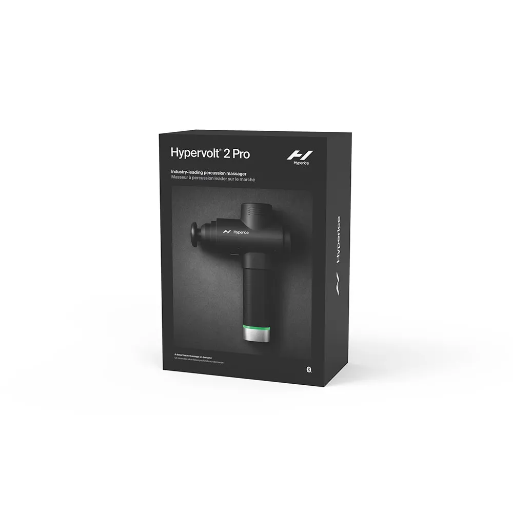 Hyperice Hypervolt 2 Pro Massagepistol, Black, One Size