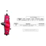 I-dog Canicross Confort Hundsele, Red, One Size
