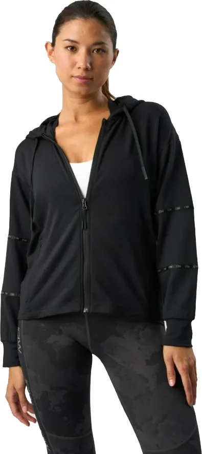 ICANIWILL Women's Ultimate Training Zipper Hoodie, Black