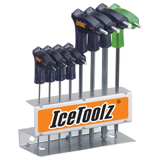 ICE Allen/torx/star T25 Nyckelkit, Multicolor, One Size