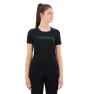 Icebreaker 150 Tech Lite Ii Camping Lines Merino T-shirt Med Korta ärmar, Black