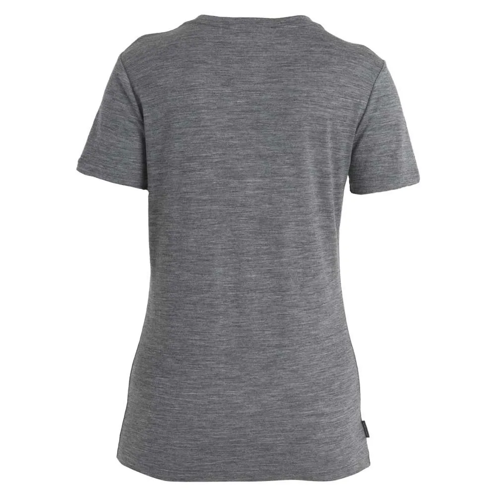 Icebreaker 150 Tech Lite Ii Iceb Logo Camo Merino T-shirt Med Korta ärmar