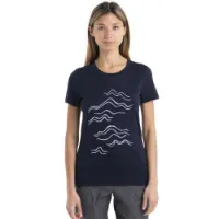 Icebreaker 150 Tech Lite Ii Mountain Stro Merino T-shirt Med Korta ärmar Icebreaker 150 Tech Lite Ii Mountain Stro Merino T-shirt Med Korta ärmar