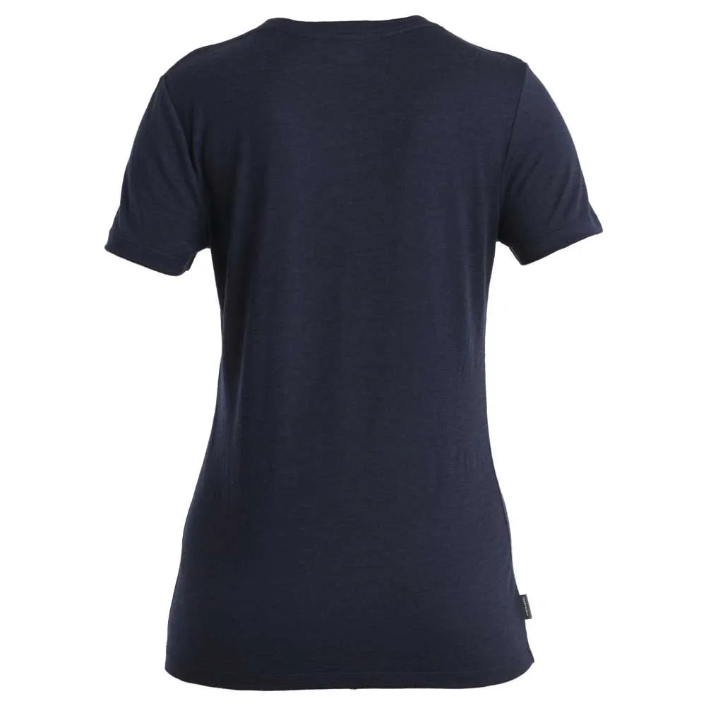 Icebreaker 150 Tech Lite Ii Mountain Stro Merino T-shirt Med Korta ärmar, Midnight navy Icebreaker 150 Tech Lite Ii Mountain Stro Merino T-shirt Med Korta ärmar, Midnight navy