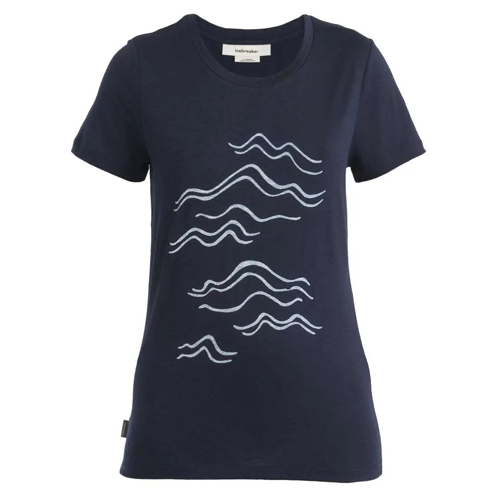 Icebreaker 150 Tech Lite Ii Mountain Stro Merino T-shirt Med Korta ärmar, Midnight navy Icebreaker 150 Tech Lite Ii Mountain Stro Merino T-shirt Med Korta ärmar, Midnight navy