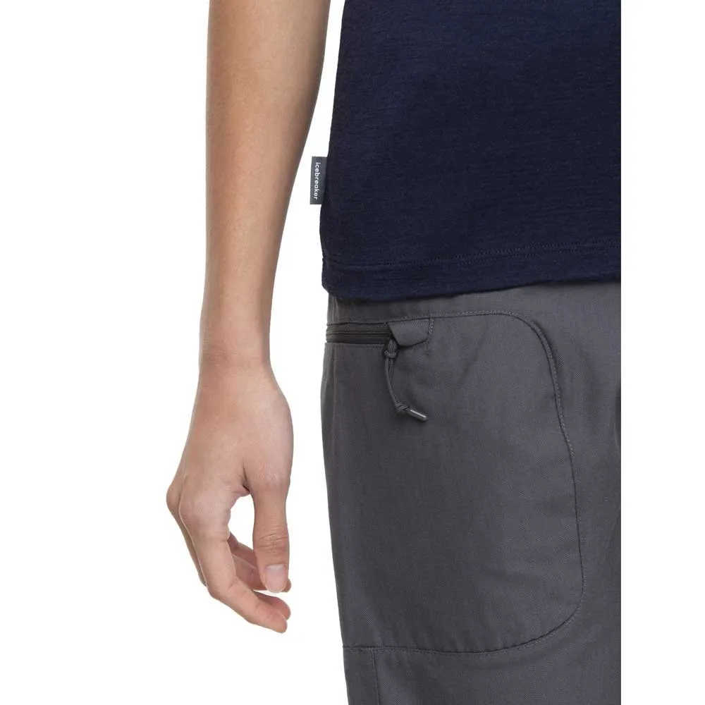 Icebreaker 150 Tech Lite Ii Mountain Stro Merino T-shirt Med Korta ärmar, Midnight navy Icebreaker 150 Tech Lite Ii Mountain Stro Merino T-shirt Med Korta ärmar, Midnight navy