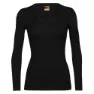 Icebreaker 200 Oasis V Neck Merino Långärmad Baslager