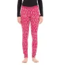 Icebreaker 260 Vertex Macro Forms Merino Leggings, Crystal / electron pink / j