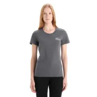 Icebreaker Central Classic Caravan Life T-shirt Med Korta ärmar Icebreaker Central Classic Caravan Life T-shirt Med Korta ärmar