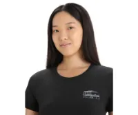 Icebreaker Central Classic Caravan Life T-shirt Med Korta ärmar Icebreaker Central Classic Caravan Life T-shirt Med Korta ärmar