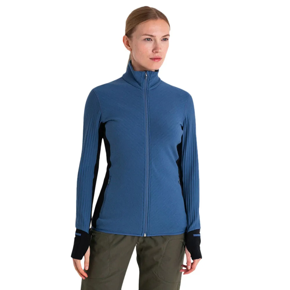 Icebreaker Descender Sweatshirt Med Dragkedja