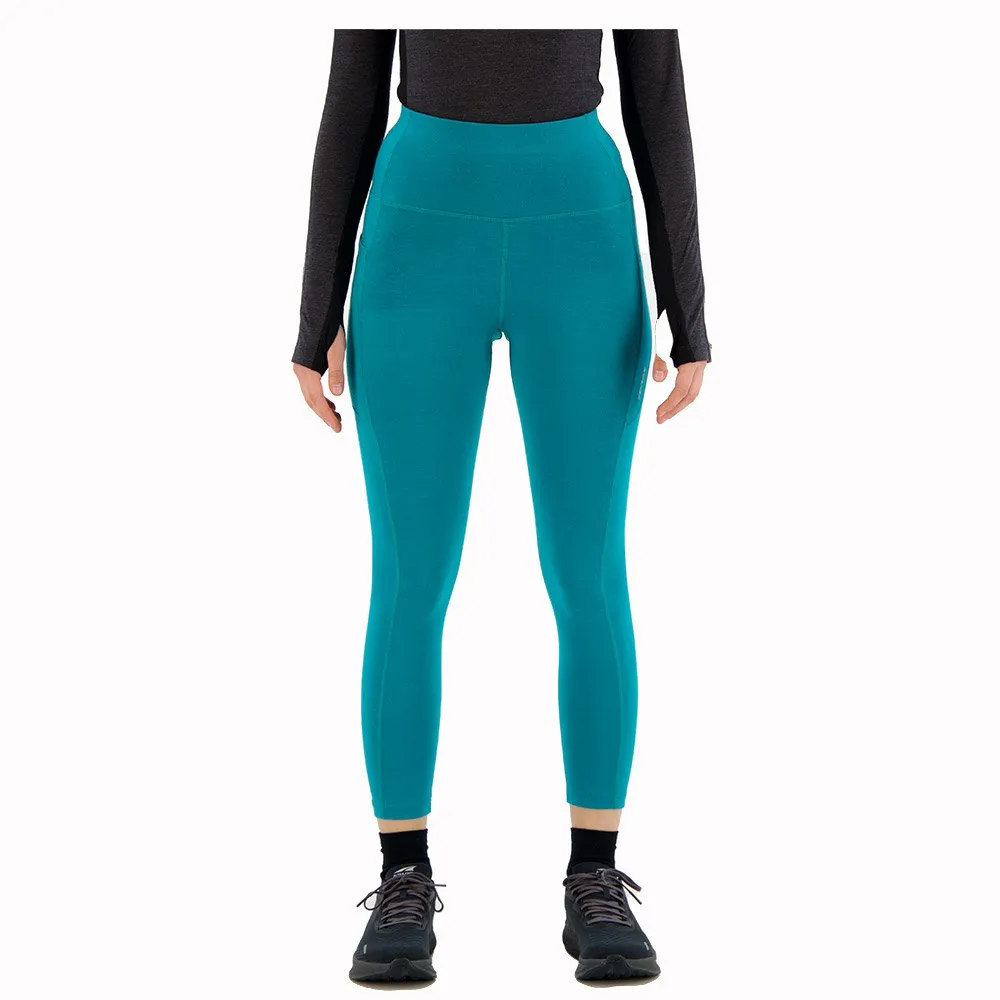 Icebreaker Fastray High Rise Merino Leggings, Flux green Icebreaker Fastray High Rise Merino Leggings, Flux green