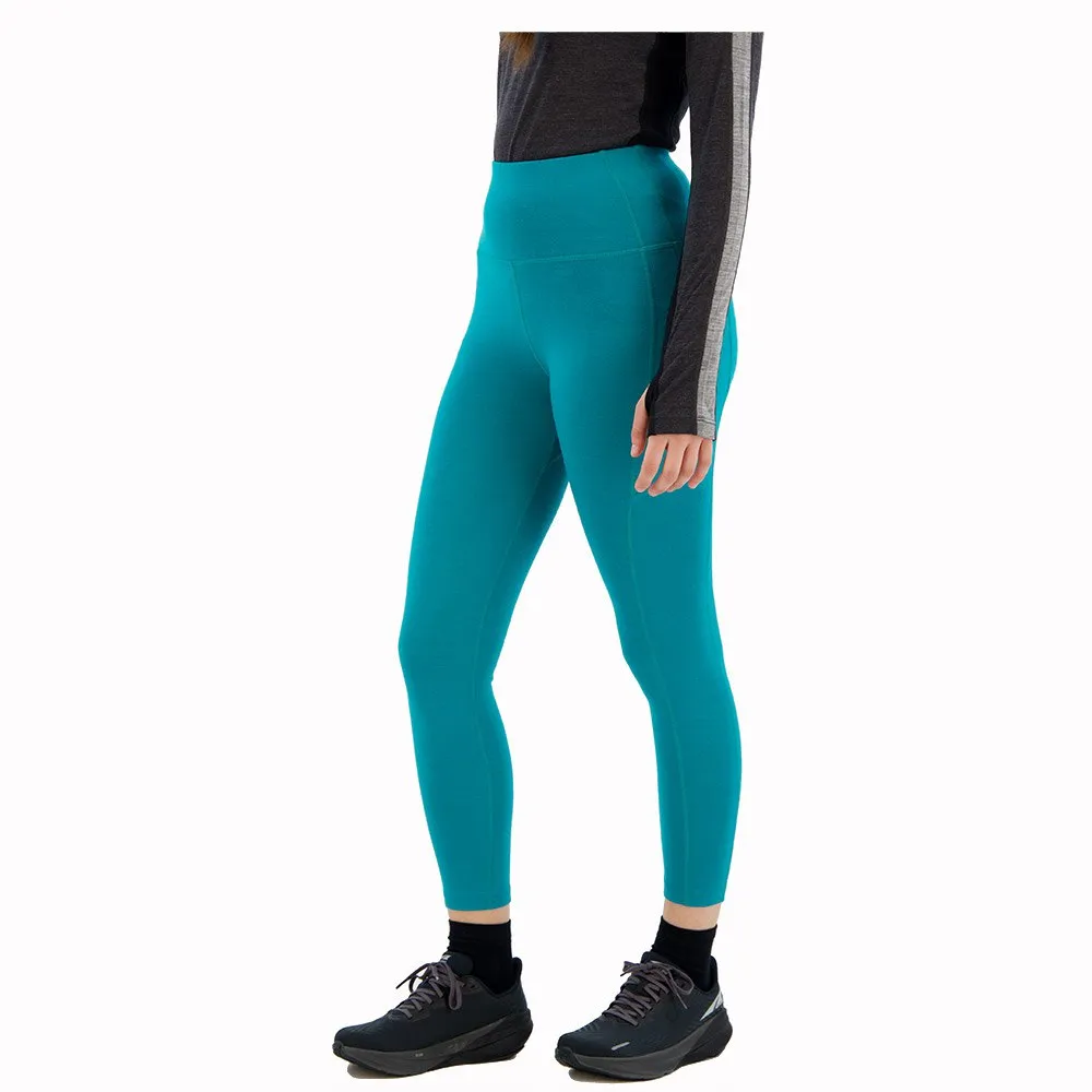 Icebreaker Fastray High Rise Merino Leggings, Flux green Icebreaker Fastray High Rise Merino Leggings, Flux green
