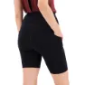 Icebreaker Fastray Merino Höga Midjeshorts Leggings, Black