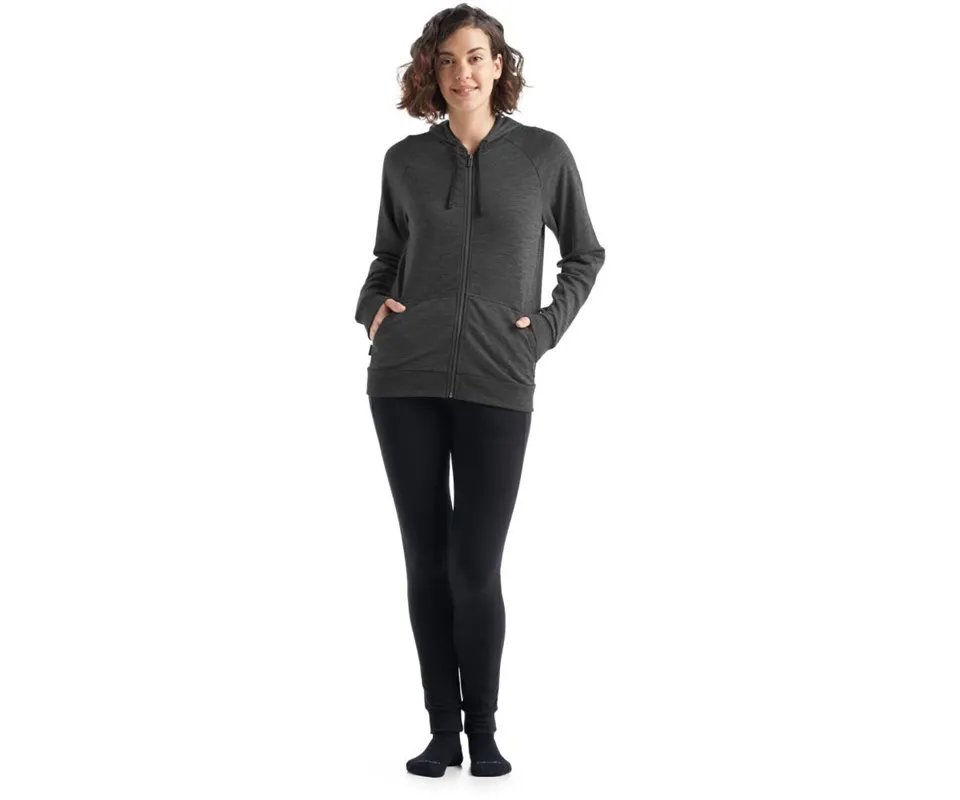 Icebreaker Helliers Terry LS Zip Hoodie Women Icebreaker Helliers Terry LS Zip Hoodie Women
