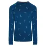 Icebreaker Kids' Merino 200 Oasis Long Sleeve Crewe Snow Day
